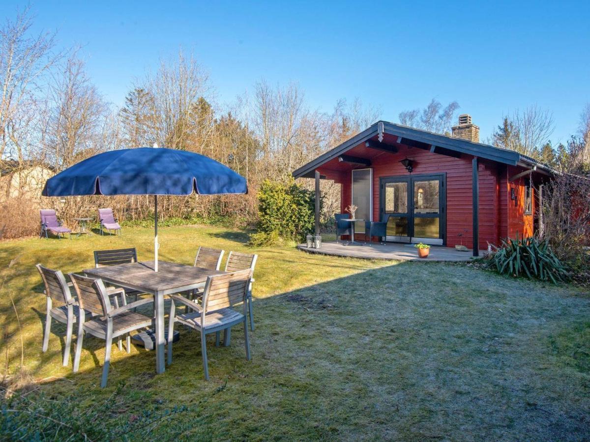 4 Person Holiday Home In Nibe Exteriör bild